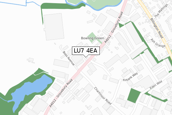 LU7 4EA map - large scale - OS Open Zoomstack (Ordnance Survey) LU7 4EA map - large scale - OS Open Zoomstack (Ordnance Survey)