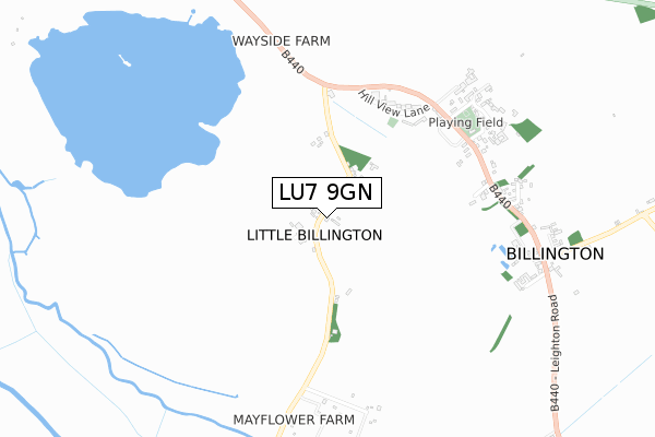 LU7 9GN map - small scale - OS Open Zoomstack (Ordnance Survey) LU7 9GN map - small scale - OS Open Zoomstack (Ordnance Survey)