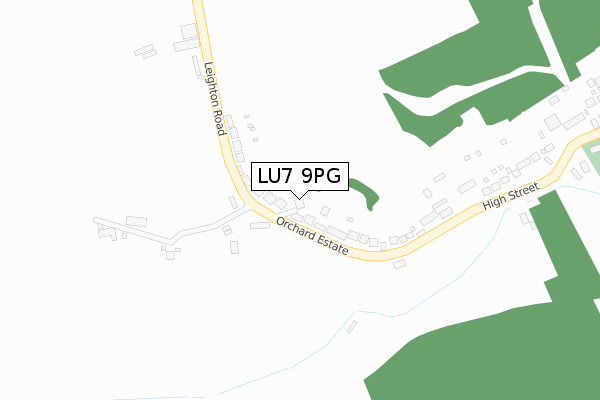 LU7 9PG map - large scale - OS Open Zoomstack (Ordnance Survey) LU7 9PG map - large scale - OS Open Zoomstack (Ordnance Survey)