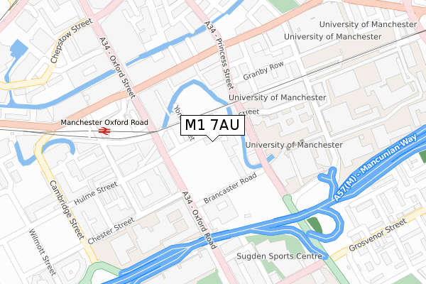 M1 7AU map - large scale - OS Open Zoomstack (Ordnance Survey) M1 7AU map - large scale - OS Open Zoomstack (Ordnance Survey)