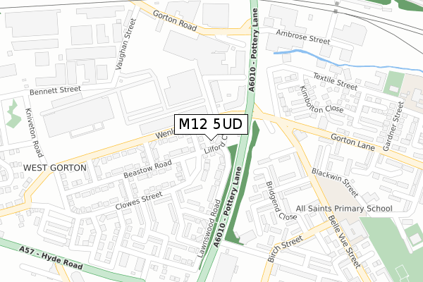 M12 5UD map - large scale - OS Open Zoomstack (Ordnance Survey) M12 5UD map - large scale - OS Open Zoomstack (Ordnance Survey)