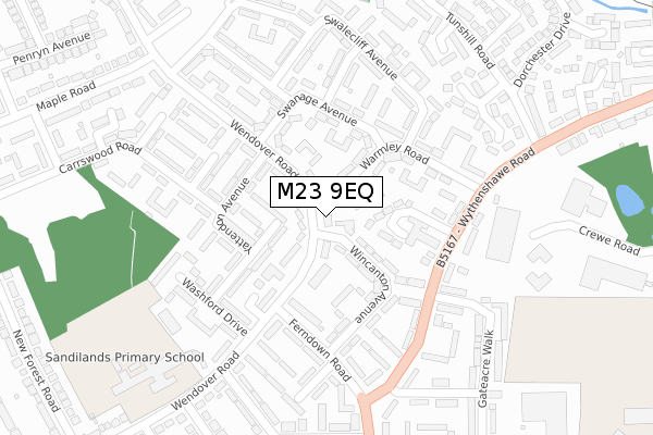 M23 9EQ map - large scale - OS Open Zoomstack (Ordnance Survey) M23 9EQ map - large scale - OS Open Zoomstack (Ordnance Survey)