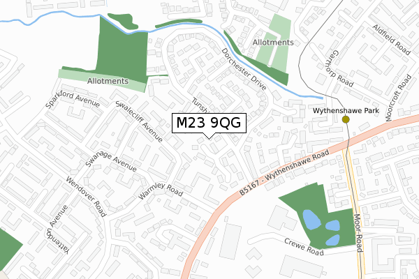 M23 9QG map - large scale - OS Open Zoomstack (Ordnance Survey) M23 9QG map - large scale - OS Open Zoomstack (Ordnance Survey)