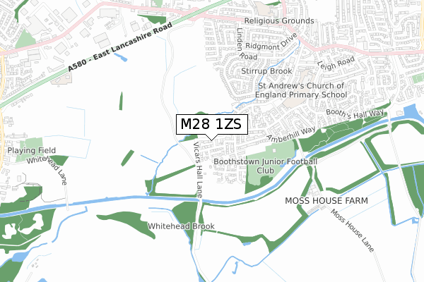 M28 1ZS map - small scale - OS Open Zoomstack (Ordnance Survey) M28 1ZS map - small scale - OS Open Zoomstack (Ordnance Survey)
