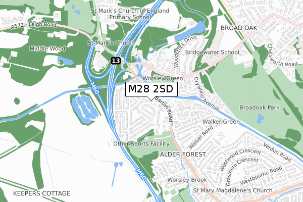 M28 2SD map - small scale - OS Open Zoomstack (Ordnance Survey) M28 2SD map - small scale - OS Open Zoomstack (Ordnance Survey)