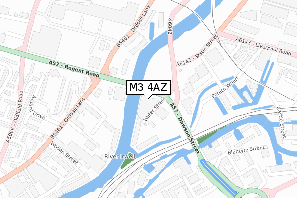 M3 4AZ map - large scale - OS Open Zoomstack (Ordnance Survey) M3 4AZ map - large scale - OS Open Zoomstack (Ordnance Survey)