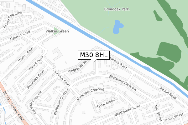 M30 8HL map - large scale - OS Open Zoomstack (Ordnance Survey) M30 8HL map - large scale - OS Open Zoomstack (Ordnance Survey)
