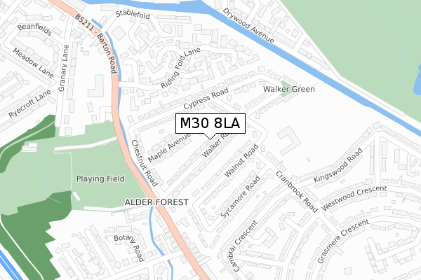 M30 8LA map - large scale - OS Open Zoomstack (Ordnance Survey) M30 8LA map - large scale - OS Open Zoomstack (Ordnance Survey)