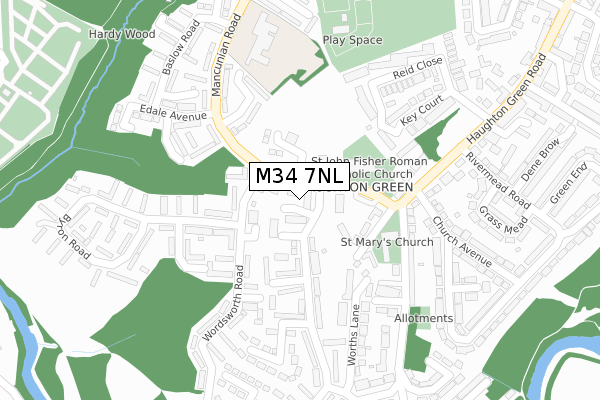 M34 7NL map - large scale - OS Open Zoomstack (Ordnance Survey) M34 7NL map - large scale - OS Open Zoomstack (Ordnance Survey)