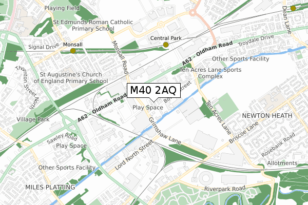 M40 2AQ maps, stats, and open data