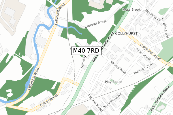 M40 7RD map - large scale - OS Open Zoomstack (Ordnance Survey) M40 7RD map - large scale - OS Open Zoomstack (Ordnance Survey)