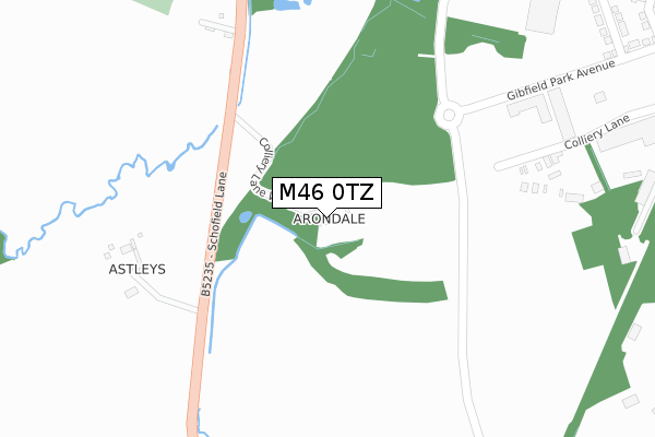 M46 0TZ map - large scale - OS Open Zoomstack (Ordnance Survey) M46 0TZ map - large scale - OS Open Zoomstack (Ordnance Survey)