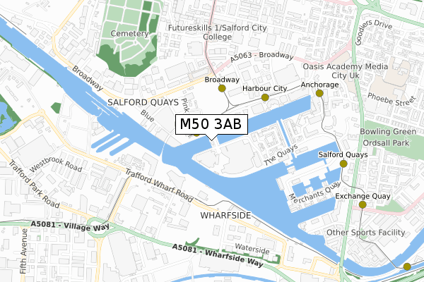 M50 3AB map - small scale - OS Open Zoomstack (Ordnance Survey) M50 3AB map - small scale - OS Open Zoomstack (Ordnance Survey)