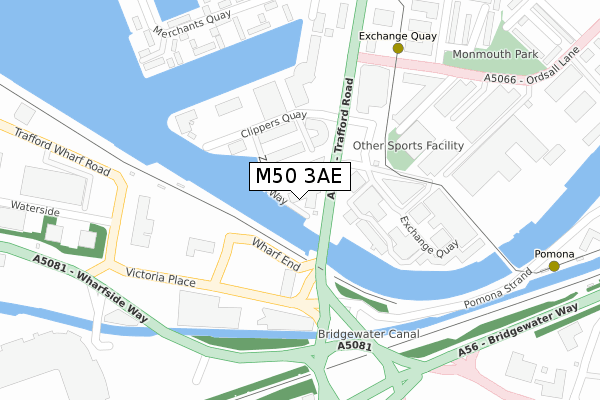 M50 3AE map - large scale - OS Open Zoomstack (Ordnance Survey) M50 3AE map - large scale - OS Open Zoomstack (Ordnance Survey)