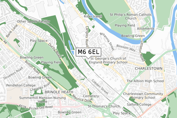 M6 6EL maps, stats, and open data