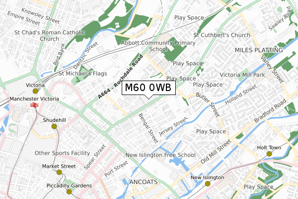 M60 0WB map - small scale - OS Open Zoomstack (Ordnance Survey) M60 0WB map - small scale - OS Open Zoomstack (Ordnance Survey)