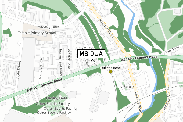 M8 0UA map - large scale - OS Open Zoomstack (Ordnance Survey) M8 0UA map - large scale - OS Open Zoomstack (Ordnance Survey)