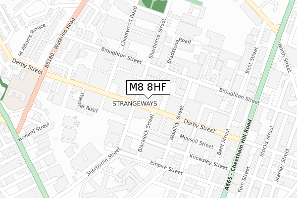 M8 8HF map - large scale - OS Open Zoomstack (Ordnance Survey) M8 8HF map - large scale - OS Open Zoomstack (Ordnance Survey)