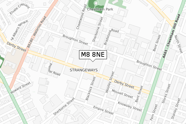 M8 8NE map - large scale - OS Open Zoomstack (Ordnance Survey) M8 8NE map - large scale - OS Open Zoomstack (Ordnance Survey)