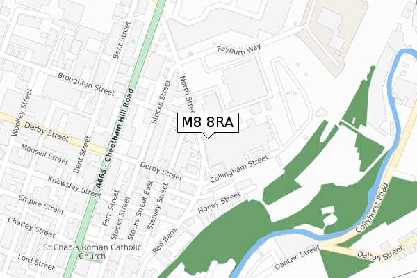 M8 8RA map - large scale - OS Open Zoomstack (Ordnance Survey) M8 8RA map - large scale - OS Open Zoomstack (Ordnance Survey)
