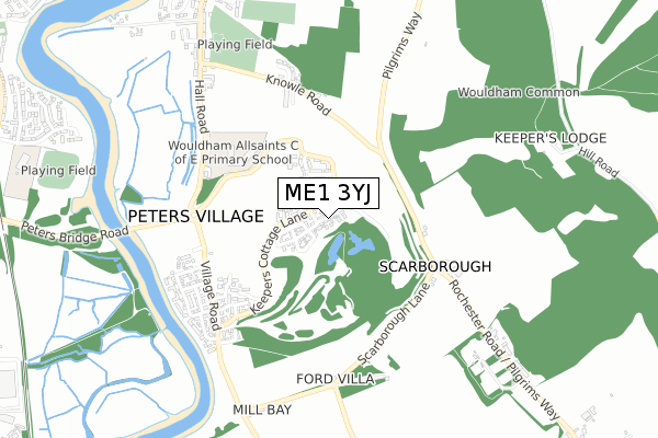 ME1 3YJ map - small scale - OS Open Zoomstack (Ordnance Survey) ME1 3YJ map - small scale - OS Open Zoomstack (Ordnance Survey)