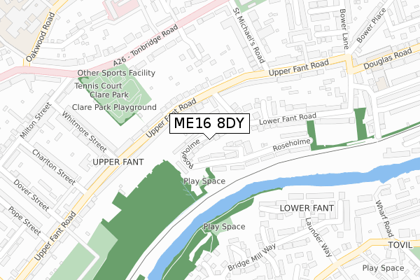 ME16 8DY map - large scale - OS Open Zoomstack (Ordnance Survey) ME16 8DY map - large scale - OS Open Zoomstack (Ordnance Survey)