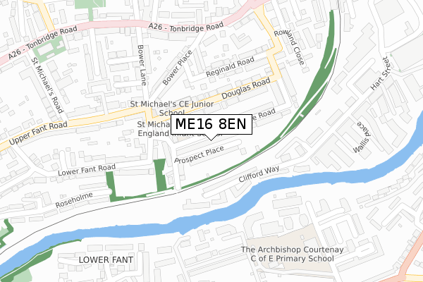 ME16 8EN map - large scale - OS Open Zoomstack (Ordnance Survey) ME16 8EN map - large scale - OS Open Zoomstack (Ordnance Survey)
