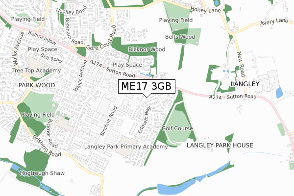 ME17 3GB map - small scale - OS Open Zoomstack (Ordnance Survey) ME17 3GB map - small scale - OS Open Zoomstack (Ordnance Survey)