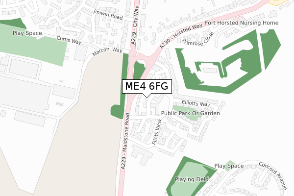 ME4 6FG maps, stats, and open data