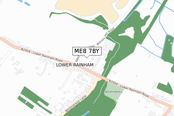 ME8 7BY map - large scale - OS Open Zoomstack (Ordnance Survey) ME8 7BY map - large scale - OS Open Zoomstack (Ordnance Survey)