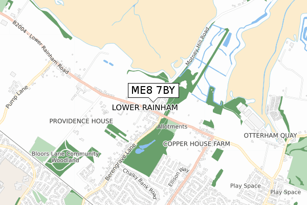 ME8 7BY map - small scale - OS Open Zoomstack (Ordnance Survey) ME8 7BY map - small scale - OS Open Zoomstack (Ordnance Survey)