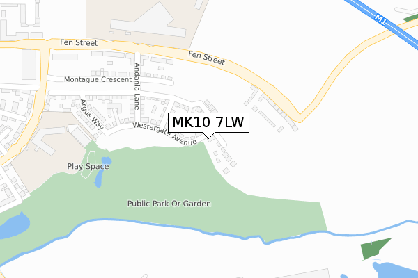 MK10 7LW map - large scale - OS Open Zoomstack (Ordnance Survey) MK10 7LW map - large scale - OS Open Zoomstack (Ordnance Survey)