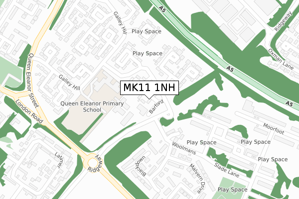 MK11 1NH map - large scale - OS Open Zoomstack (Ordnance Survey) MK11 1NH map - large scale - OS Open Zoomstack (Ordnance Survey)