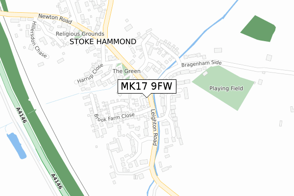 MK17 9FW map - large scale - OS Open Zoomstack (Ordnance Survey) MK17 9FW map - large scale - OS Open Zoomstack (Ordnance Survey)