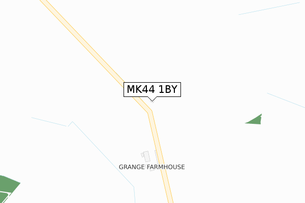 MK44 1BY map - large scale - OS Open Zoomstack (Ordnance Survey)