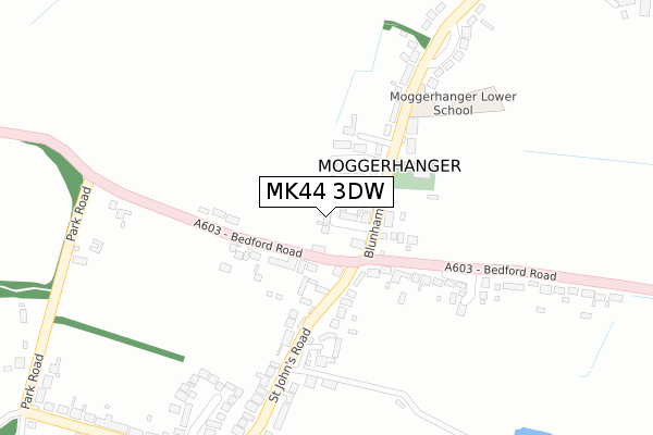 MK44 3DW map - large scale - OS Open Zoomstack (Ordnance Survey) MK44 3DW map - large scale - OS Open Zoomstack (Ordnance Survey)