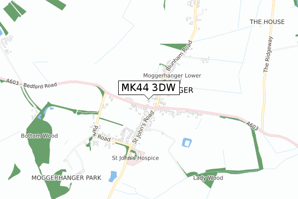 MK44 3DW map - small scale - OS Open Zoomstack (Ordnance Survey) MK44 3DW map - small scale - OS Open Zoomstack (Ordnance Survey)