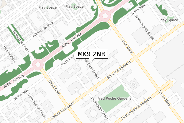 MK9 2NR map - large scale - OS Open Zoomstack (Ordnance Survey) MK9 2NR map - large scale - OS Open Zoomstack (Ordnance Survey)