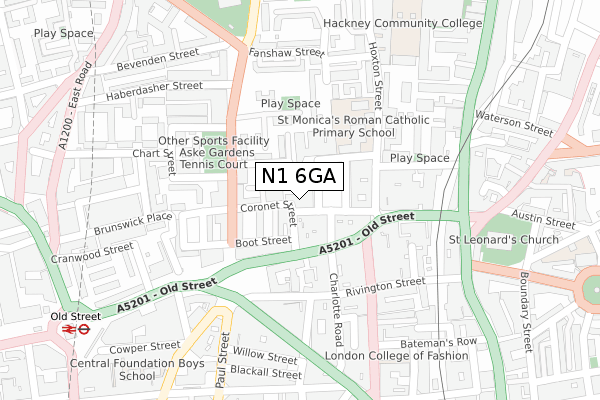 N1 6GA map - large scale - OS Open Zoomstack (Ordnance Survey) N1 6GA map - large scale - OS Open Zoomstack (Ordnance Survey)