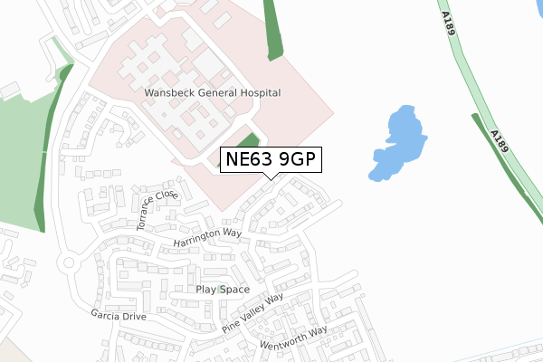 NE63 9GP map - large scale - OS Open Zoomstack (Ordnance Survey) NE63 9GP map - large scale - OS Open Zoomstack (Ordnance Survey)