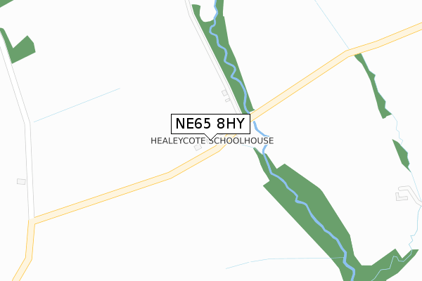 NE65 8HY map - large scale - OS Open Zoomstack (Ordnance Survey) NE65 8HY map - large scale - OS Open Zoomstack (Ordnance Survey)