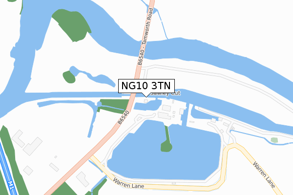 NG10 3TN map - large scale - OS Open Zoomstack (Ordnance Survey) NG10 3TN map - large scale - OS Open Zoomstack (Ordnance Survey)