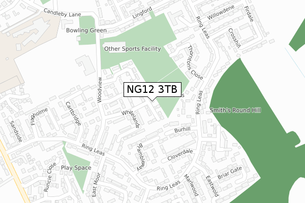 NG12 3TB map - large scale - OS Open Zoomstack (Ordnance Survey) NG12 3TB map - large scale - OS Open Zoomstack (Ordnance Survey)