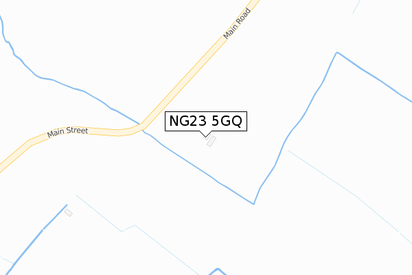 NG23 5GQ map - large scale - OS Open Zoomstack (Ordnance Survey) NG23 5GQ map - large scale - OS Open Zoomstack (Ordnance Survey)