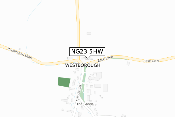 NG23 5HW map - large scale - OS Open Zoomstack (Ordnance Survey) NG23 5HW map - large scale - OS Open Zoomstack (Ordnance Survey)