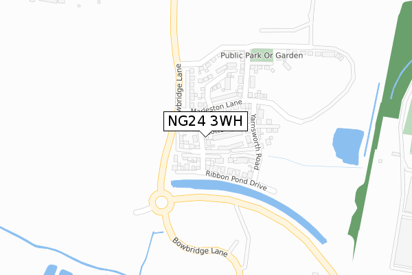 NG24 3WH map - large scale - OS Open Zoomstack (Ordnance Survey) NG24 3WH map - large scale - OS Open Zoomstack (Ordnance Survey)