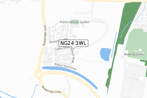 NG24 3WL map - large scale - OS Open Zoomstack (Ordnance Survey) NG24 3WL map - large scale - OS Open Zoomstack (Ordnance Survey)