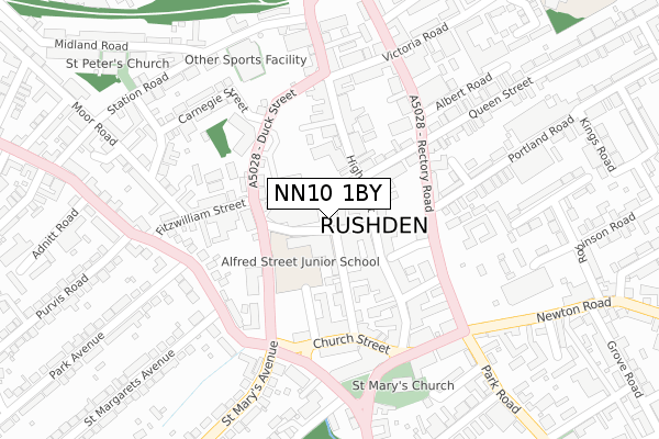 NN10 1BY map - large scale - OS Open Zoomstack (Ordnance Survey) NN10 1BY map - large scale - OS Open Zoomstack (Ordnance Survey)