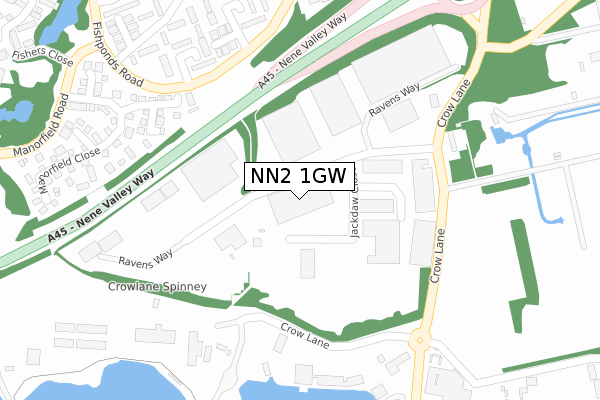 NN2 1GW map - large scale - OS Open Zoomstack (Ordnance Survey) NN2 1GW map - large scale - OS Open Zoomstack (Ordnance Survey)