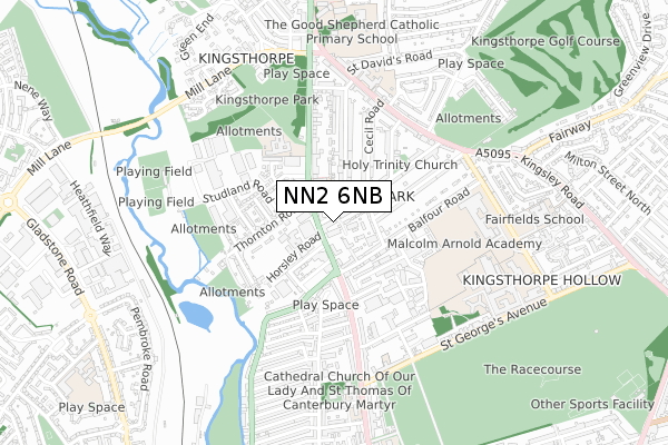 NN2 6NB map - small scale - OS Open Zoomstack (Ordnance Survey) NN2 6NB map - small scale - OS Open Zoomstack (Ordnance Survey)